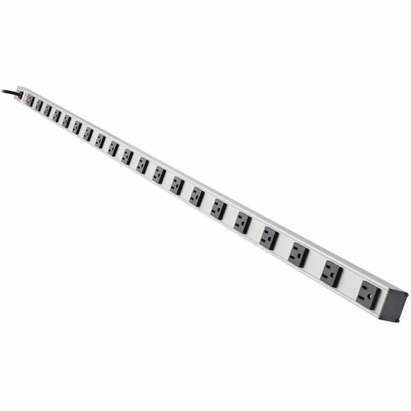 Eaton Tripp Lite Series 20-Outlet Vertical Power Strip, 120V, 15A, 15 ft. 4.57 m Cord, 5-15P, 60 in. PS6020 - main