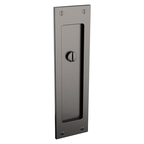 Baldwin Pocket Door Locks Privacy Graphite Nickel PD005076PRIV - main