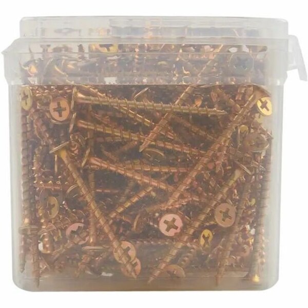 Dottie Drywall Screw, #6 x 2 in, Carbon Steel, Flat Head Phillips Drive, 250 PK WRT62 - main