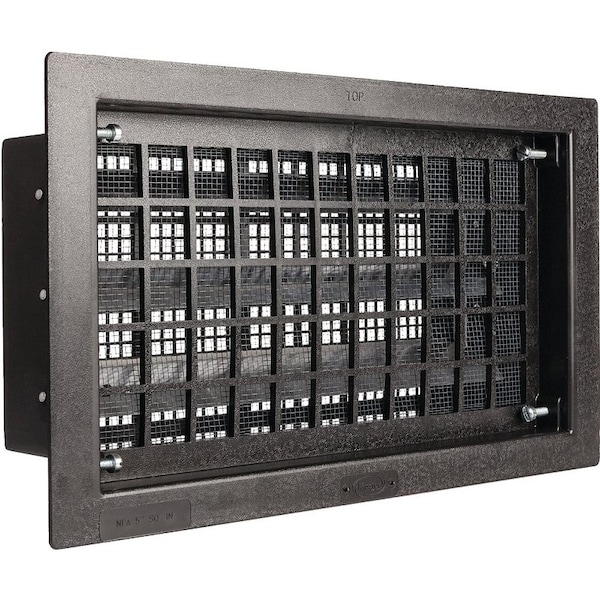 Ll Building Products Master Flow Automatic Foundation Vent 16 in W 8 in H 57 sq-in Net Free Ventilating Area Polyethylene FVRABL - main