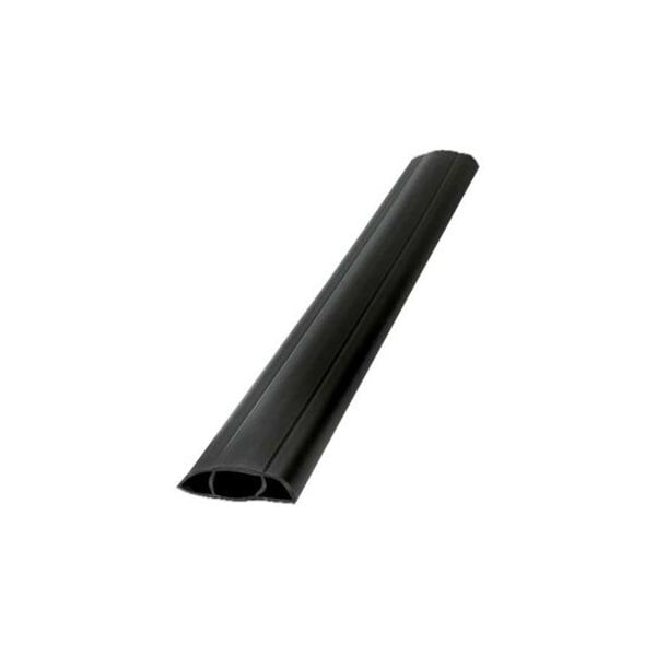 Hubbell Wiring Device-Kellems Cable Protector, 1-11/16 in H, 5 ft L, 5-5/8 in W, 1 Channel, PVC, Black FT10BK5 - main