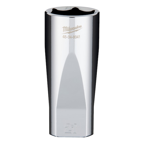 Milwaukee Tool SktExtension, Chr, 6P21mm, Chrm, 0.375in 45-34-8041 - main