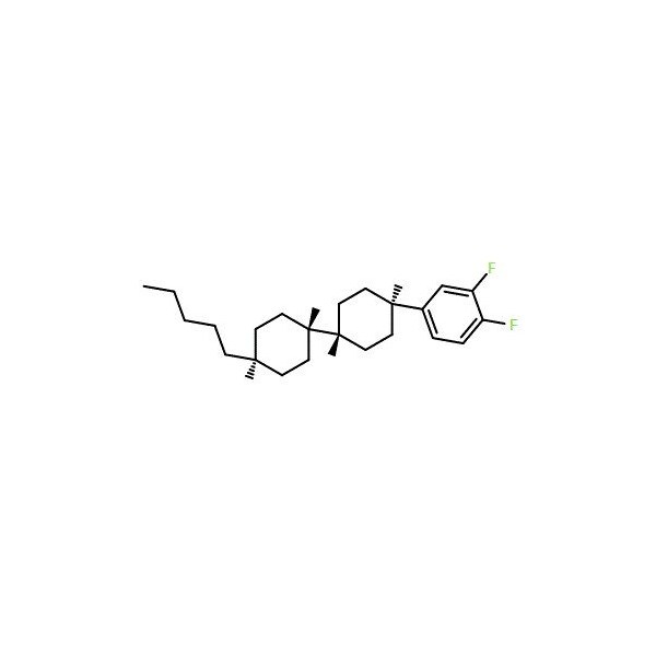 Ak Scientific trans, trans-4-(3, 4-Difluorophenyl)-4'-pentyl-1, 1'-bi(cyclohexane) (5g), CAS 118164-51-5 2971AA-5g - main