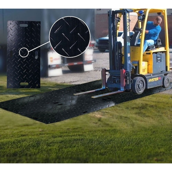 Mytee Products Mytee Products 4Pcs 2ft x 6ft Ground Protection Mats w/ 6 Pcs Single Connectors 60 Ton Loads 10GPM-2605-SINGLE - main