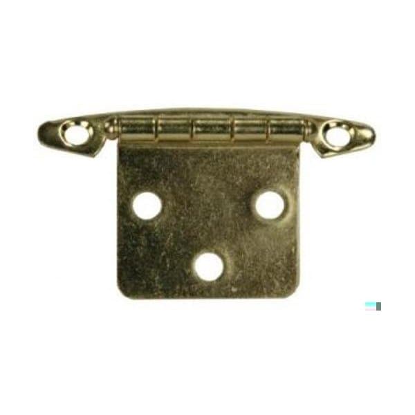 Jr Products FREE SWING FLUSH MOUNT HINGE, SATIN NICKEL 70655 - main