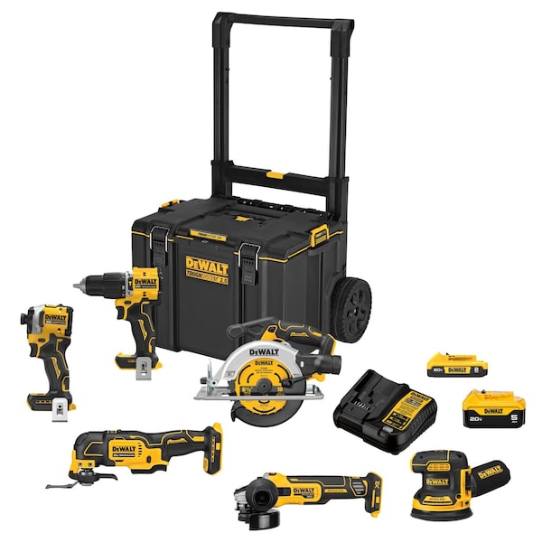 Dewalt CordlessCombinationKit, (1)4.0Ah;(1)5.0Ah DCKTS681D1P1 - main