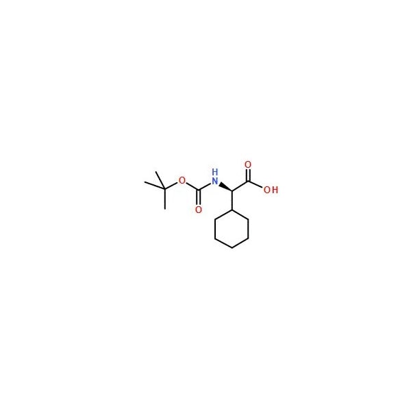 Ak Scientific Boc-D-cyclohexylglycine (5g), CAS 70491-05-3 Y0537-5g - main