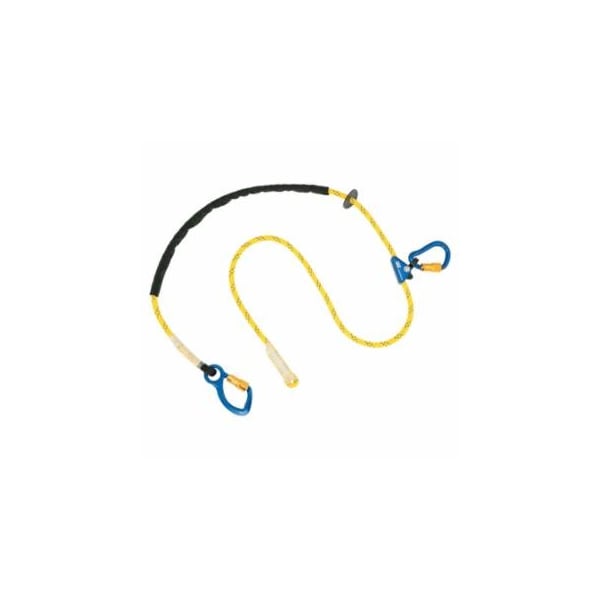 Dbi-Sala Pole Climber's Adjustable Rope Positioning Lanyards, 8 ft, Snap Hook, 310 lb 098-1234080 - main