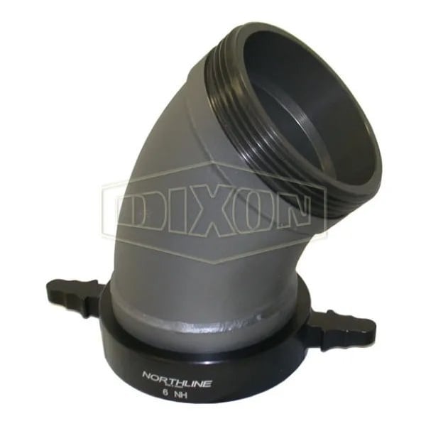 Dixon The Right Connection Angle And Suction Elbow, 2-1/2 in, MNST x FNST, Aluminum, Domestic N5460-25F25F - main
