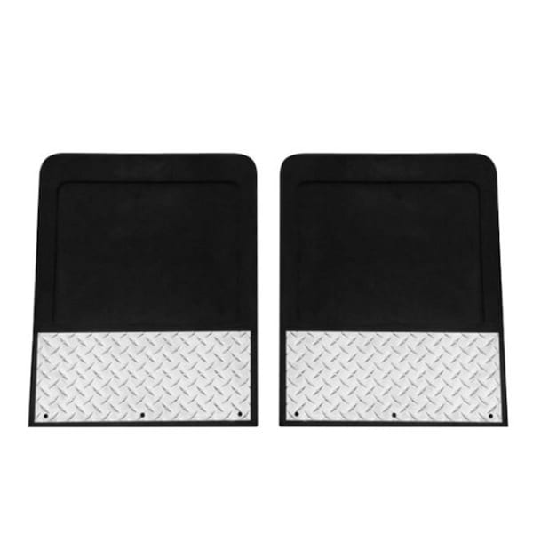 Go Industries Diamond Tread Mud Flaps for 20112018 Chevy Silverado 2500 HD GOID70736SET - main