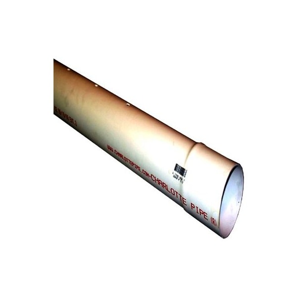 Charlotte Pipe And Foundry 3x10 Perf Sewer Pipe PVC30030P0800 - main