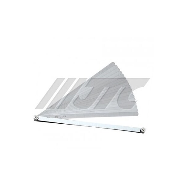 Jtc Auto Tools 25 Piece Feeler Gauge, Long, Length: 300 mm, Width: 12.8 mm, 1.016 mm 4292 - main