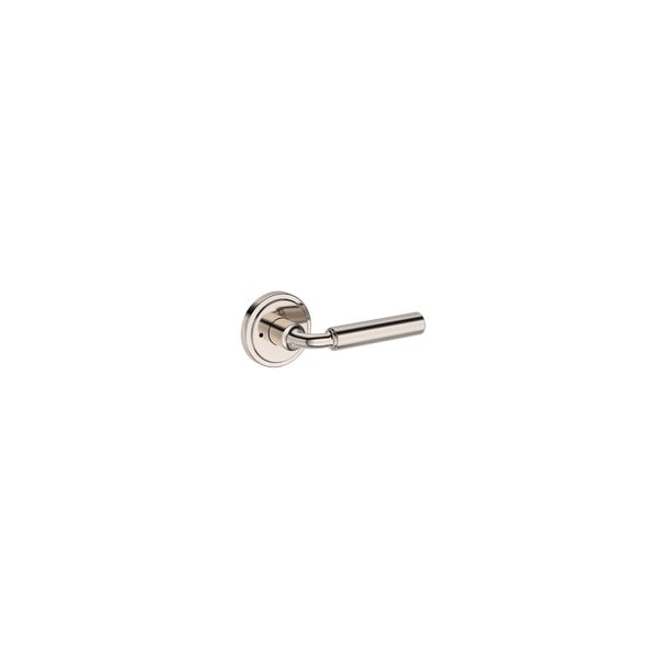 Baldwin Residential Door Levers Privacy Right Hand Lifetime Bright Nickel PVLACSRR055 - main