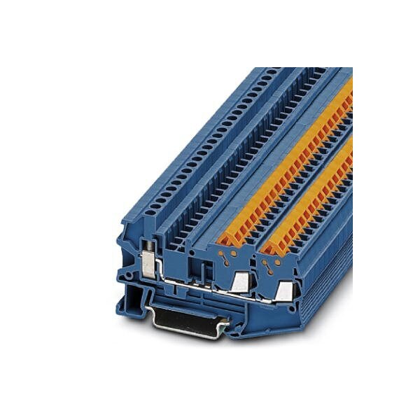 Phoenix Contact QTCU 1 5-TWIN BU Feed-through terminal 3050057 - main