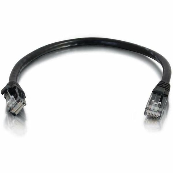 Legrand Quiktron Q-Series Cat 6A Snagless UTP Patch Cable, Black, 576-A35-007 - main