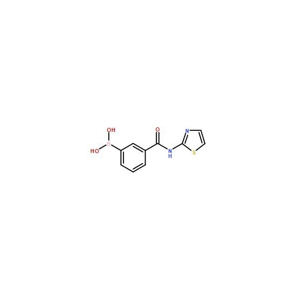 Ak Scientific 3-(2-Thiazolyl)aminocarbonylphenylboronic acid (5g), CAS 850567-34-9 X2368-5g - main