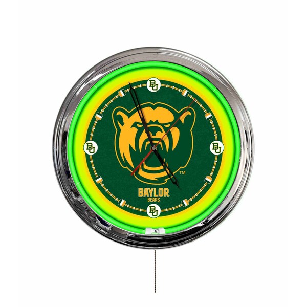 Holland Bar Stool Baylor University 16 LED Wall Clock ClkL16 - main