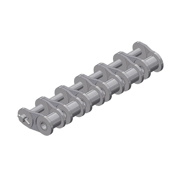 Senqcia Inspire Series SBR 80-6OL Six Strand Cottd Off Link, 80-6 chain, 1P, 7.17 OAW, .312 Pin S-80-6OL - main