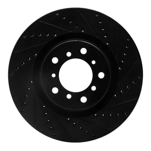 Dynamic Friction Co DFC Brake Rotor - Drilled and Slotted - Black 633-31054D - main