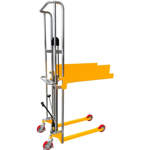 Pake Handling Tools Manual Platform Stacker, 880 lbs Capacity, 79in Lift Height PAKMS-PS4150A-03 - main