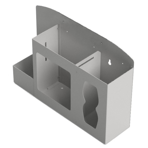 Origin Dispensing Solutions Hygiene Station-Gel Bottle-Steel-Beige HS10X04BG - main