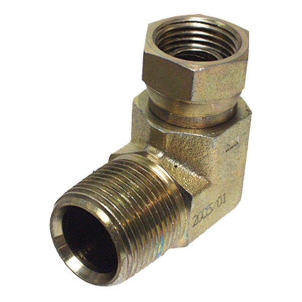 Gizmo 39005250 0.75 in. Male Pipe x 0.5 in. Female Pipe Swivel Hydraulic Adapter GI581573 - main