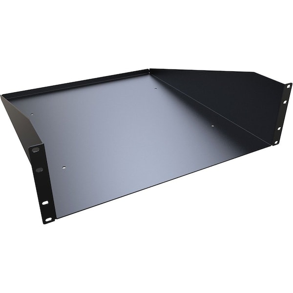 Hammond 3U 20D SOLID RACK SHELF RASU190520BK1 - main