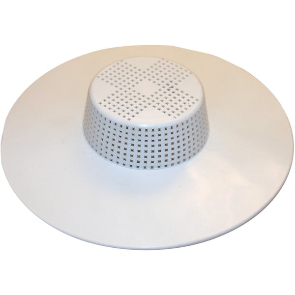 Westlake Pipe & Fittings 1-1/2'' Wht Hair Snare Tub Drain Strainer 9/1/2123 - main