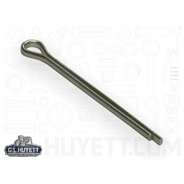 Huyett Cotter Pin, Zinc Plated Carbon Steel, 0.062 in Dia x 1.000 in Effective Length CP-062-1000 - main