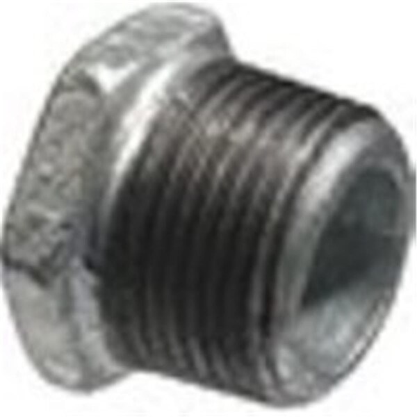 Tinkertools 2 x 0.75 in. Galvanized Iron Hex Bushing TI337456 - main