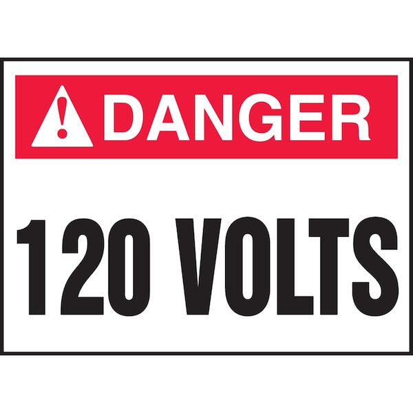 Accuform ANSI DANGER ELECTRICAL SAFETY LABEL LELC170VSP - main