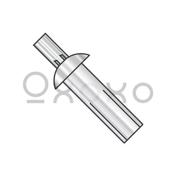 Oxoxo 1/8X5/16 Universal ALuminum Drive Rivet With Stainless Steel Pin, 1000PK 332321 - main