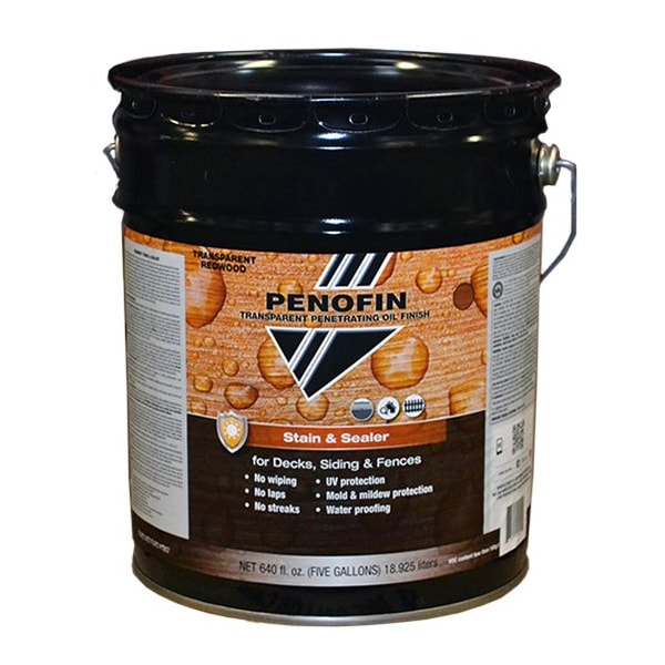 Penofin 5 Gal Transparent Redwood Stain & Sealer Transparent Stain & Sealer FSSTR5G - main