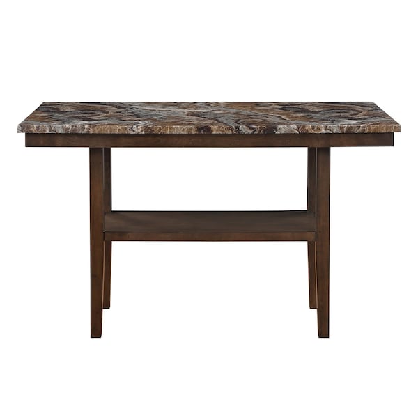 Global Furniture Usa Contemporary D4355 Brown Bar Table With 4 Bar Stools D4355BT-BRWN+BS-BRWN - main