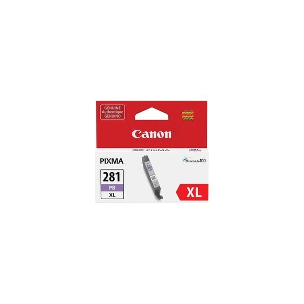 Canon CLI-281XL Original Inkjet Ink Cartridge, Blue, Inkjet CLI281XLPBL - main