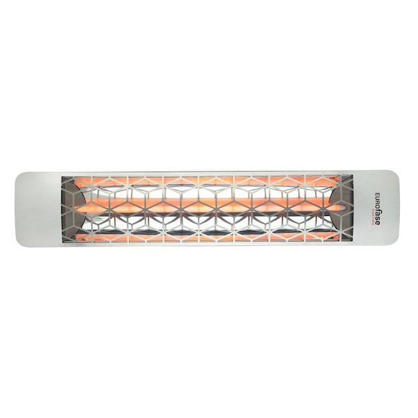 Eurofase 304 SS 39in Single Element 2500W 240V Heater, Stainless Steel, Stella Decor Plate EF25240S6 - main