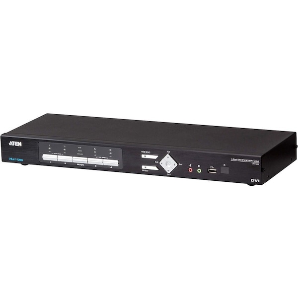 Aten 4-PORT DVI QUAD-IN-ONE KVMP REPLACES CM1 CM1164A - main