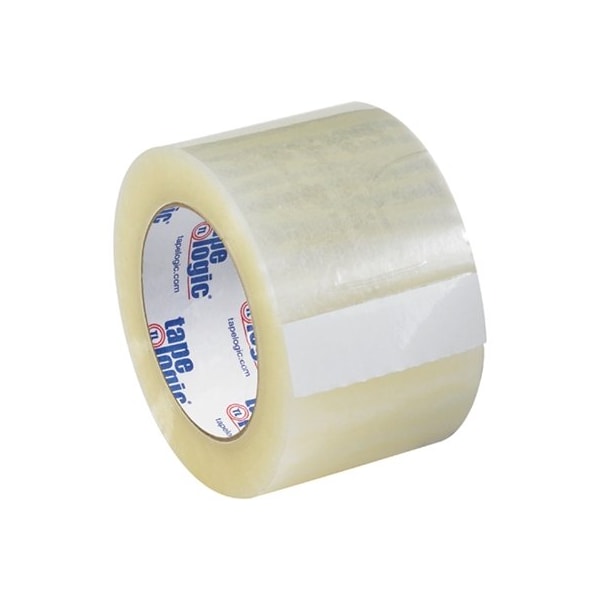 Bubblefast 3'' x 55 yds. 2.6 mil Clear Tape Logic #126 Quiet Carton Sealing Tape, 24PK BFT906126 - main