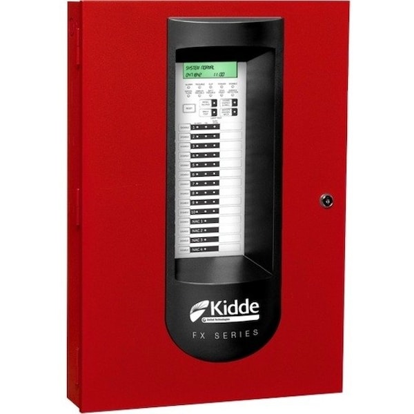 Kidde Alarm Control Panel, Red, 16-1/4" W, Steel FX-10R - main