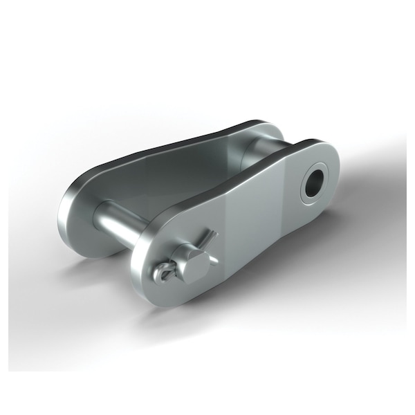 Hkk Chain Double Pitch Conveyor Offset Link, C2080H chain, 2 P, 0.312 Dia Pin, 304 SS SC080CHL1 - main
