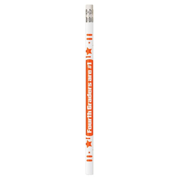Musgrave Pencil Co 4th Graders Are #1 Motivational Pencils, 144PK MUS2207G - main
