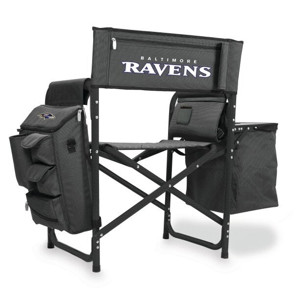 Picnic Time Family Of Brands NFL Baltimore Ravens - Fusion Camping Chair 807-00-679-034-2 - main