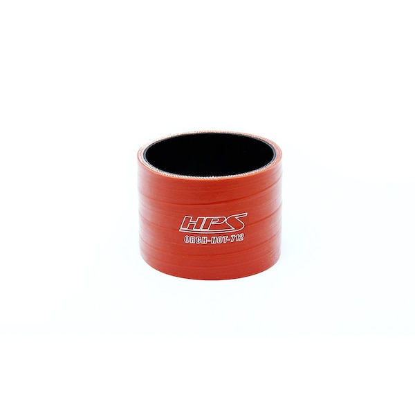Hps Performance Silicone Intercooler Turbo Boot Hose, Orange, replace part # YC3Z-6C640-PA, 1833700C2, F81Z-6C640-CA ORCH-HOT-712 - main
