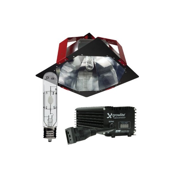 Growlite GLH Series OG-315 CMH Reflector, 315W Single-Ended HID Grow Light GLH-OG-315-E - main
