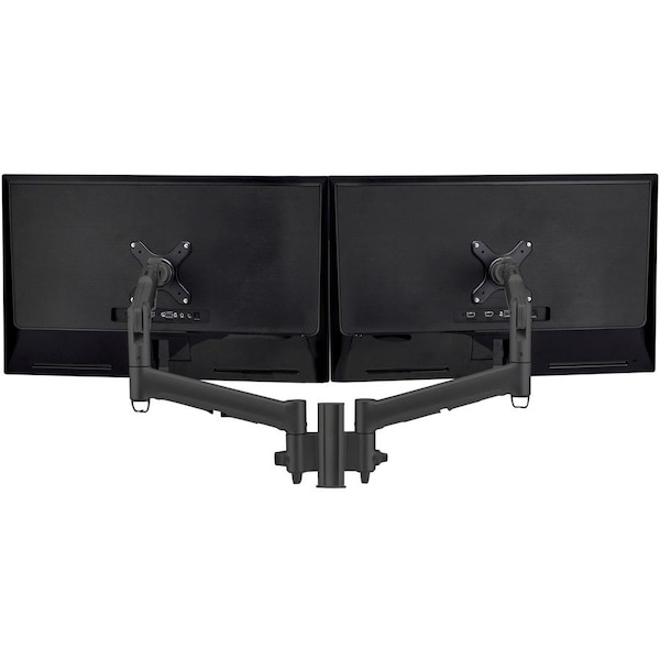 Atdec dynamic display mount for dual monitors, landscape-to-portrait rotation, flat displays to AWMS-2-D13-F-B - main