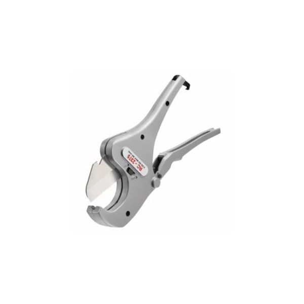 Ridgid Ratcheting Pipe and Tubing Cutter, 1/2 in to 2-3/8 in Pipe Cap, For Plastic Pipe/Tubing 632-30088 - main