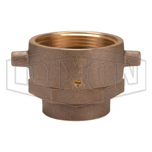 Dixon The Right Connection Domestic Pin Lug Adapter, 2-1/2 x 2 in, FNST x FNPT, Cast Brass, Domestic SF25F20T-D - main