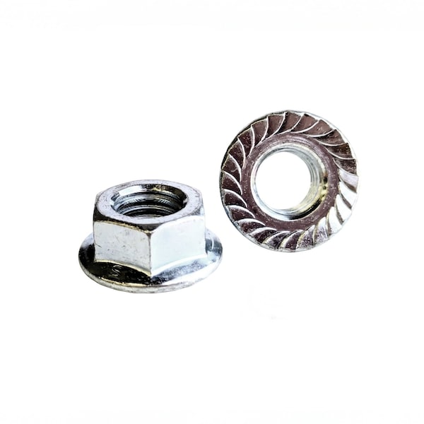 Zdb Industrial 1/4-20 Grade 5 Flange Nuts, Zinc Cr3 10003025 - main
