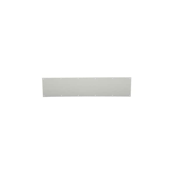 Schlage Residential Aluminum Carded 8in x 34in Kick Plate Satin Nickel Finish SC8400PA619834 - main