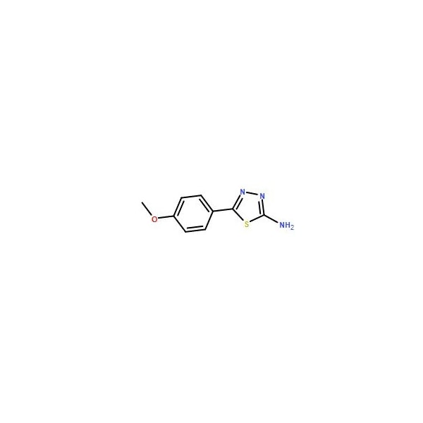 Ak Scientific 2-Amino-5-(4-methoxyphenyl)-1, 3, 4-thiadiazole (1g), CAS 1014-25-1 Z6355-1g - main